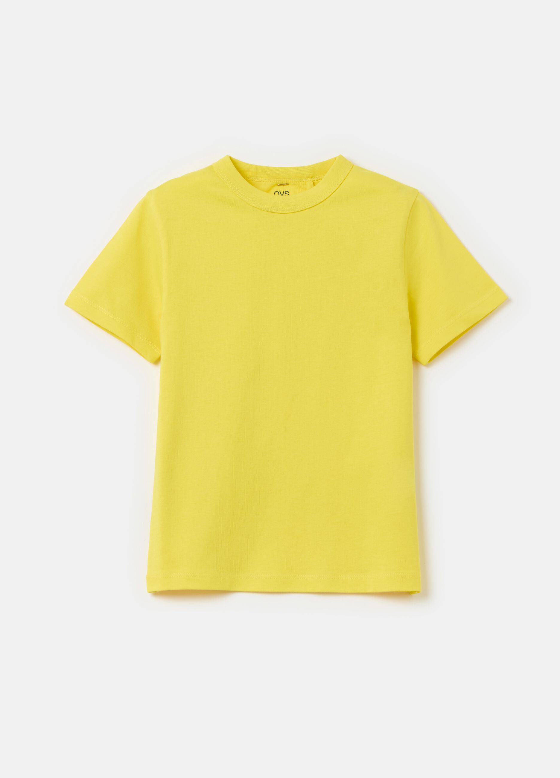 Camiseta Essential de algodón orgánico con cuello redondo