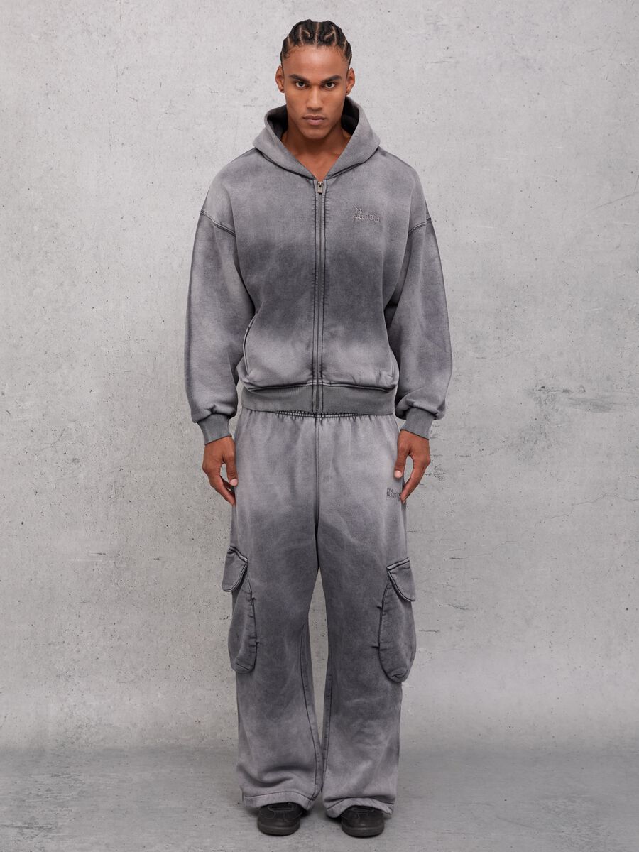 Sunfaded Cargo Sweatpants Vintage Grey_0