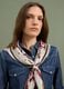 Dark blue pure cotton denim shirt, regular fit_0