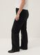 Weit geschnittene Jeans aus schwarzem Stretch-Baumwolle_3