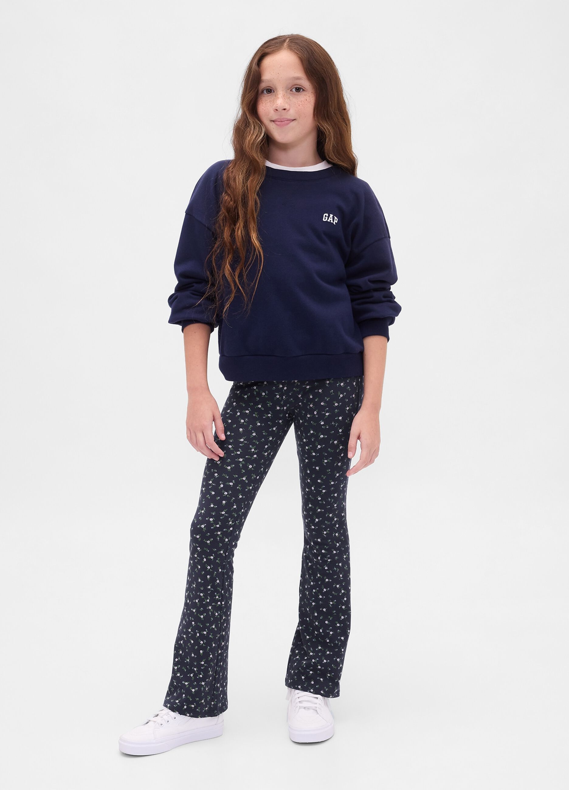 Blue Stretch Leggings