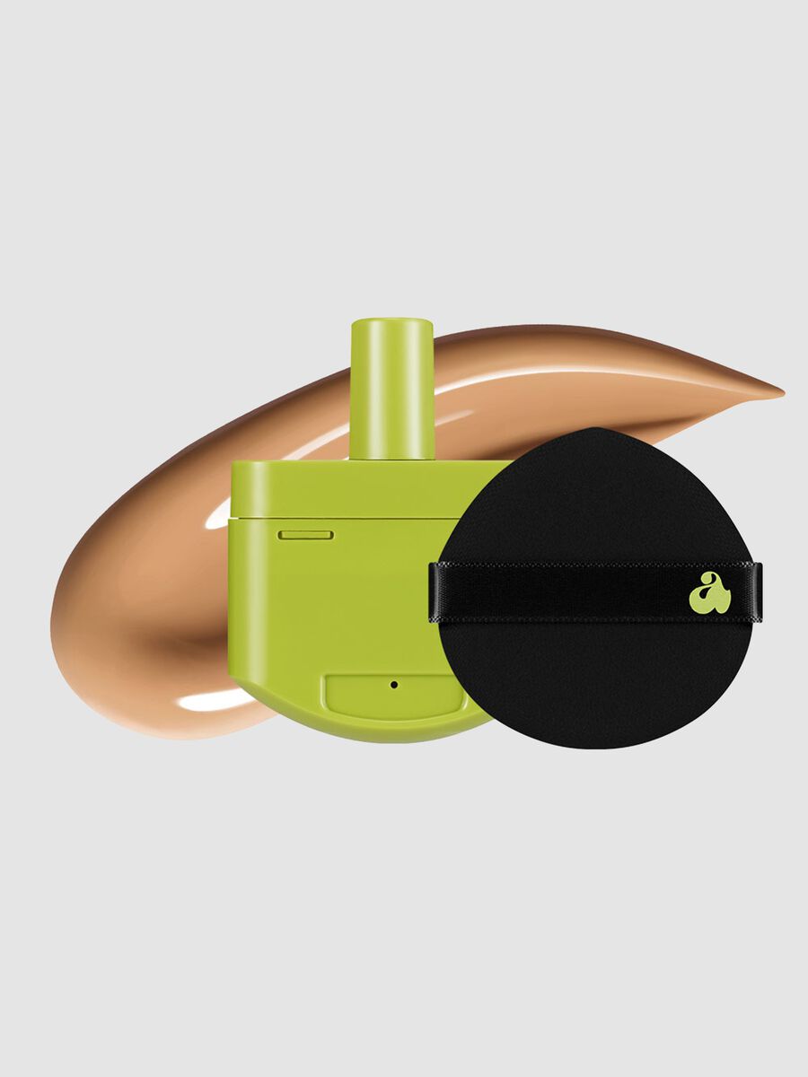 SATIN WEAR HEALTHY-GREEN CUSHION RE-FEEL 27W PEACH TAN - Korean make-up_0