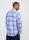 Blue Gradient Check Shirt_2