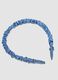 SINCERELY HAIR Bandolete de cetim azul_1