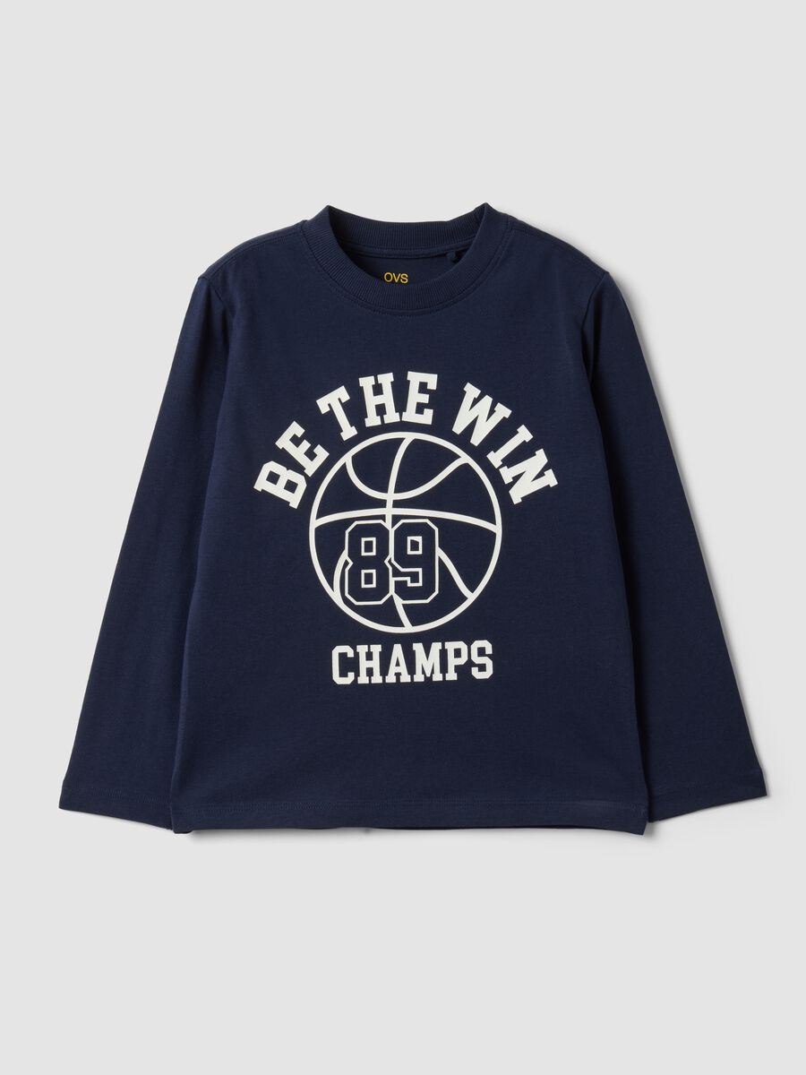 &Mu;&pi;&lambda;&epsilon; T-shirt &alpha;&pi;ό 100% &omicron;&rho;&gamma;&alpha;&nu;&iota;&kappa;ό &beta;&alpha;&mu;&beta;ά&kappa;&iota; &mu;&epsilon; &sigma;&tau;ά&mu;&pi;&alpha; college &gamma;&iota;&alpha; &alpha;&gamma;ό&rho;&iota;_0