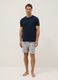 Multifarbene Pyjamas aus reiner Bio-Baumwolle im Regular Fit mit Prints_0