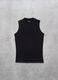 Schwarzes Tanktop mit Mock Neck_5