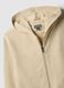 Kinder-Beige Kapuzenpullover mit Rei&szlig;verschluss aus reiner Baumwolle im Regular Fit_2
