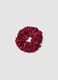 Scrunchie rosso arricciato_0