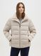 Beige Quilted Jacket Regular Fit_2