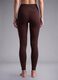 Brown high-waisted stretch leggings_4