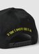 Pure Black Cotton Baseball Cap with Gin Tonic Embroidery_2