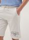 Boys' Grey Pure Cotton Shorts Regular Fit with New York Print_2