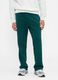 Green Cotton Blend Trousers_1