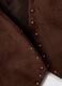 Brown stretch studded waistcoat, regular fit_5
