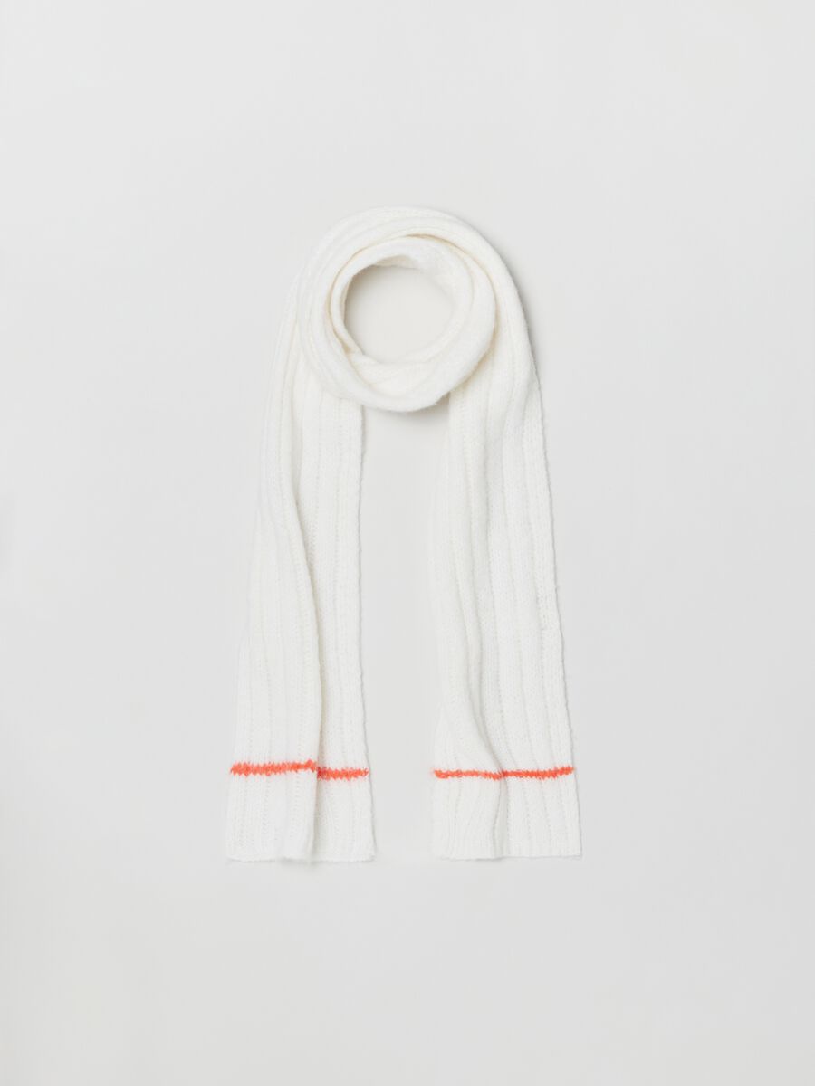 Ribbed scarf_0