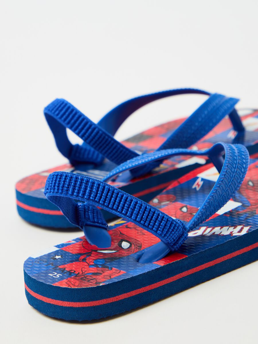 Sandals with Spiderman print_2