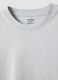 Grey short-sleeve pure cotton t-shirt regular fit_5