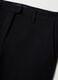 Black slim fit chino trousers_5
