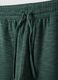 Cal&ccedil;&otilde;es de pijama verdes em mistura de algod&atilde;o, regular fit_5