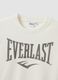 White pure cotton T-shirt with front print, regular fit for boys_2