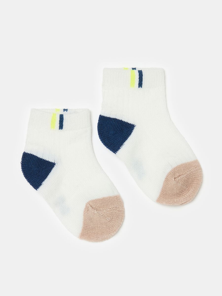 Two-pair pack short stretch cotton socks_2