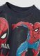 Schwarzer Oversize-Jogginganzug aus Baumwollmischung mit Spider-Man-Print f&uuml;r Jungen_2