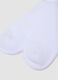 Chaussettes de sport blanches en coton stretch avec logo brod&eacute;_2