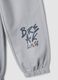 Graue Joggerhose aus reiner Baumwolle_3