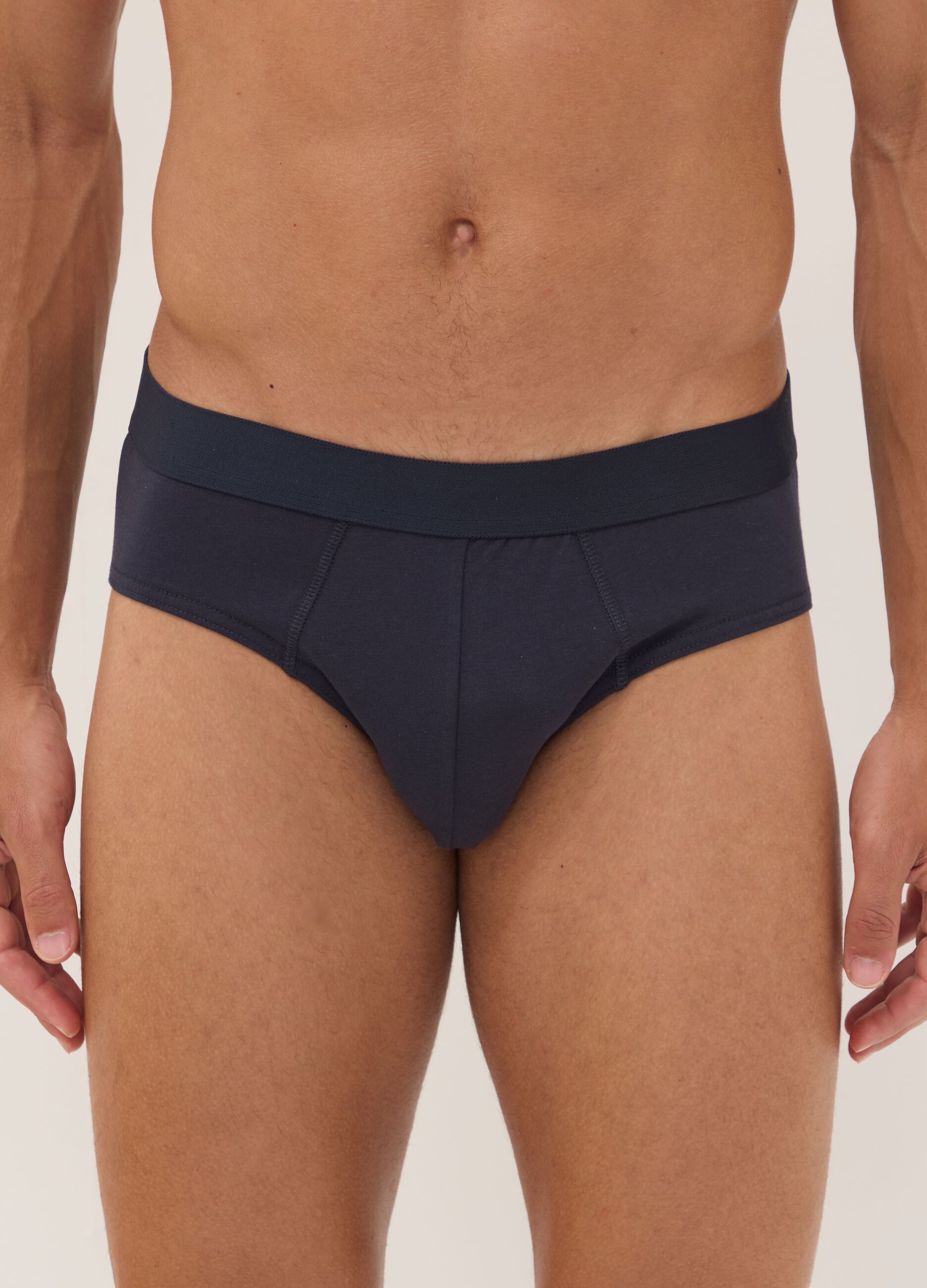 Pack of five multicolour stretch-cotton briefs