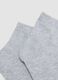 3er-Pack graue Sportsocken in Kn&ouml;chell&auml;nge aus Bio-Baumwolle_1