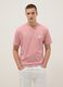 Pink pure cotton relaxed-fit short-sleeve T-shirt with print_0