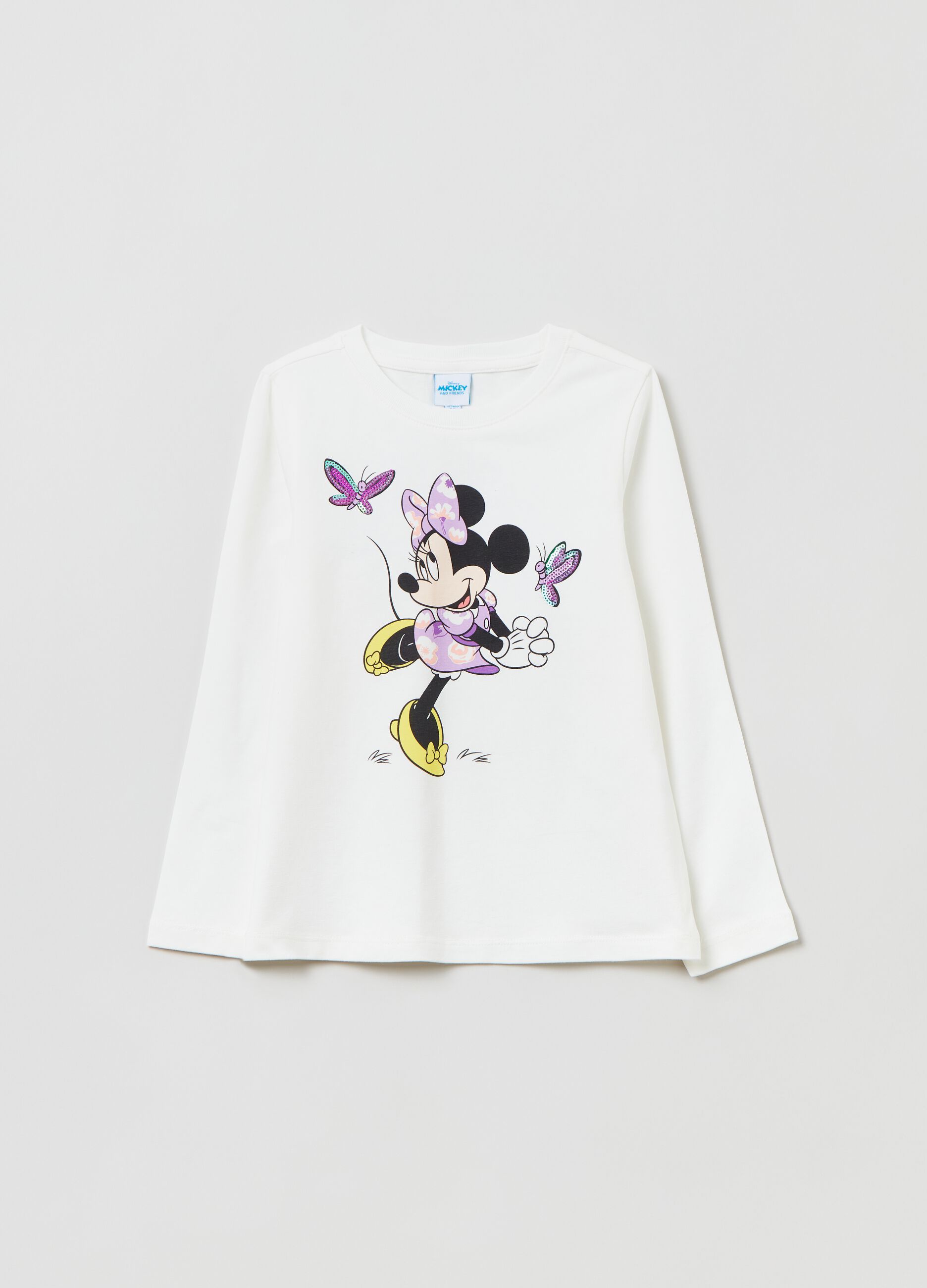 T-shirt a maniche lunghe Disney Minnie