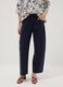 Blaue Hose aus Stretch-Baumwolle_1