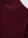 Purple long-sleeved top with high neck, regular fit_5