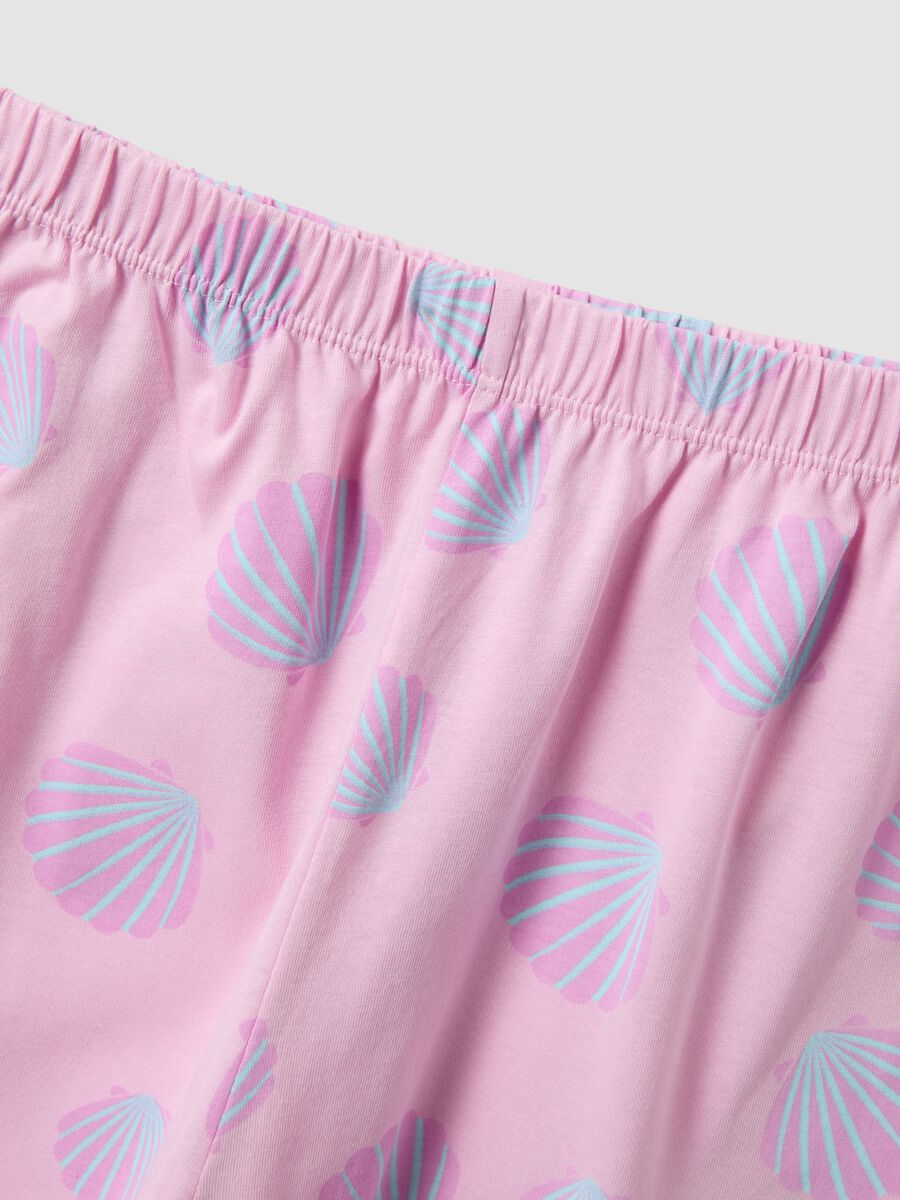 Pink organic cotton short pyjamas_2