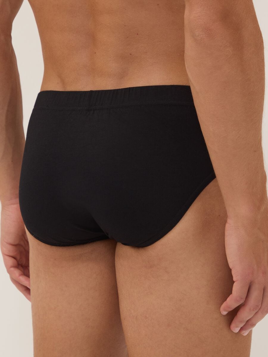 Schwarzer Slip aus Bio-Baumwolle_2