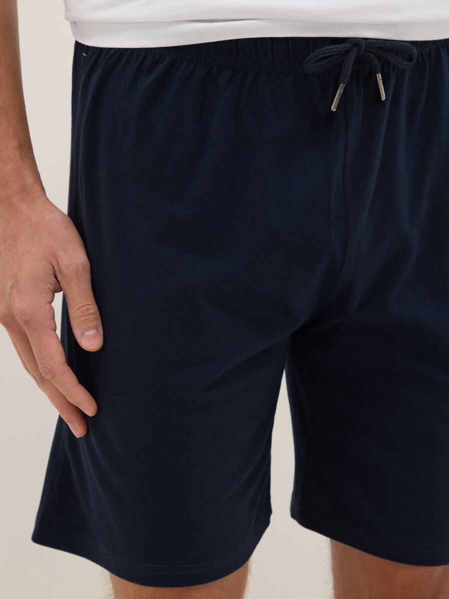 Zweierpack Buntbaumwoll-Pyjama-Shorts im Regular Fit_3