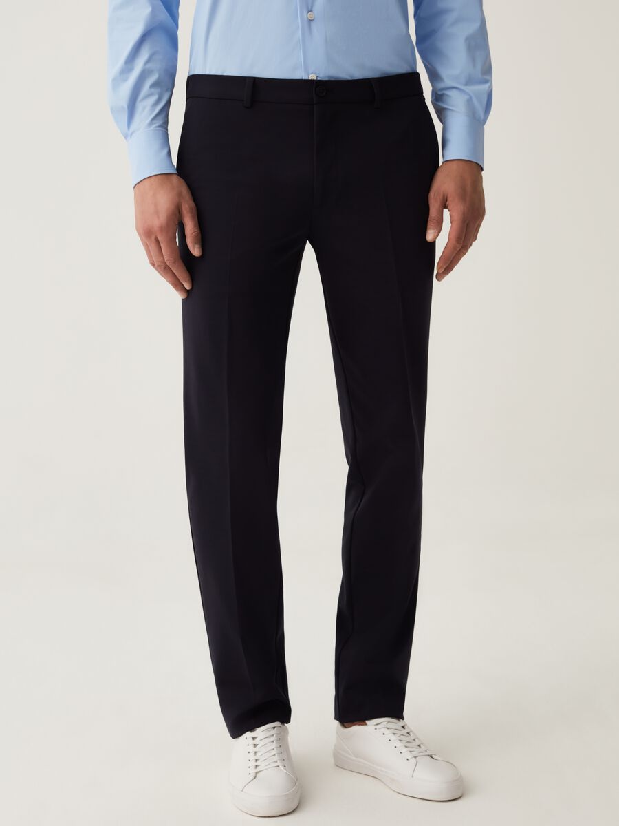 OVS Tech slim-fit trousers_1