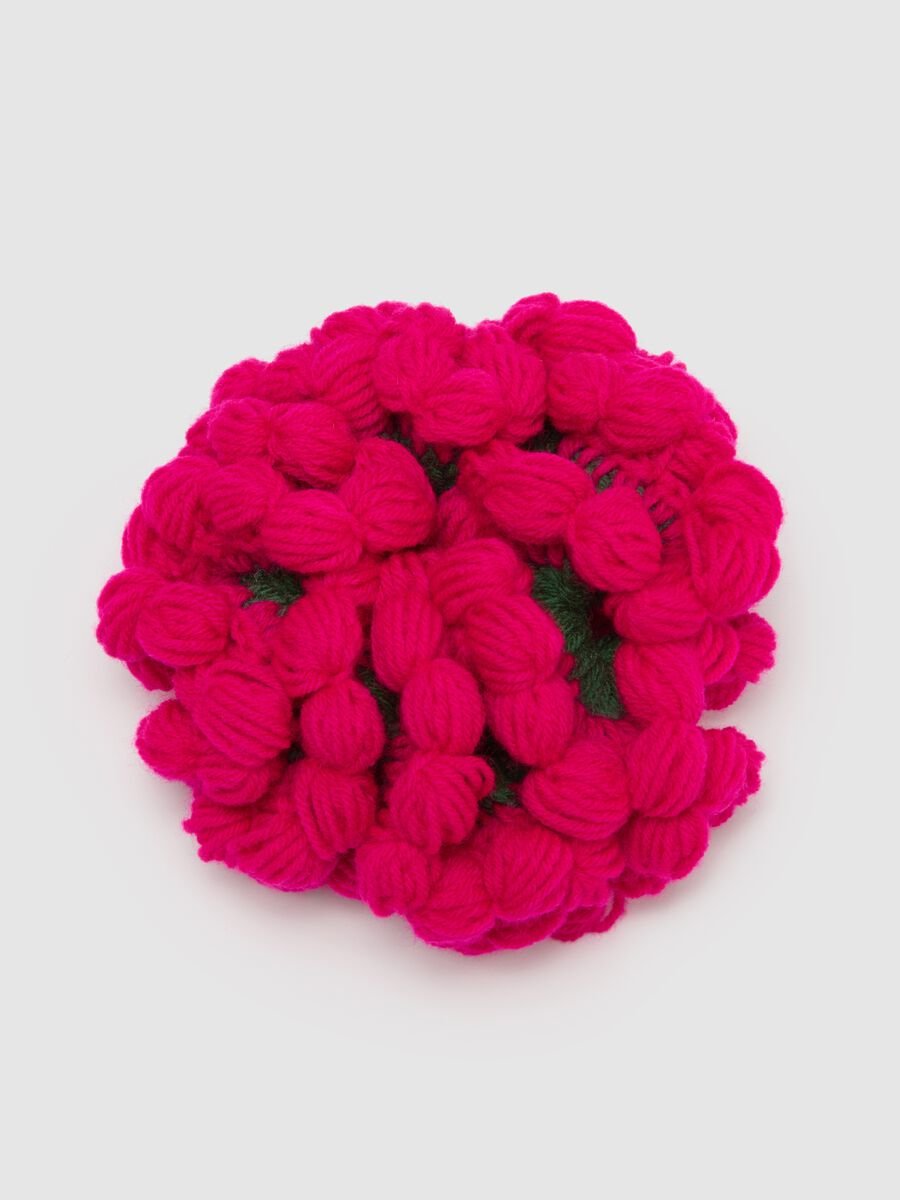 Multicolour pure wool hairband_2