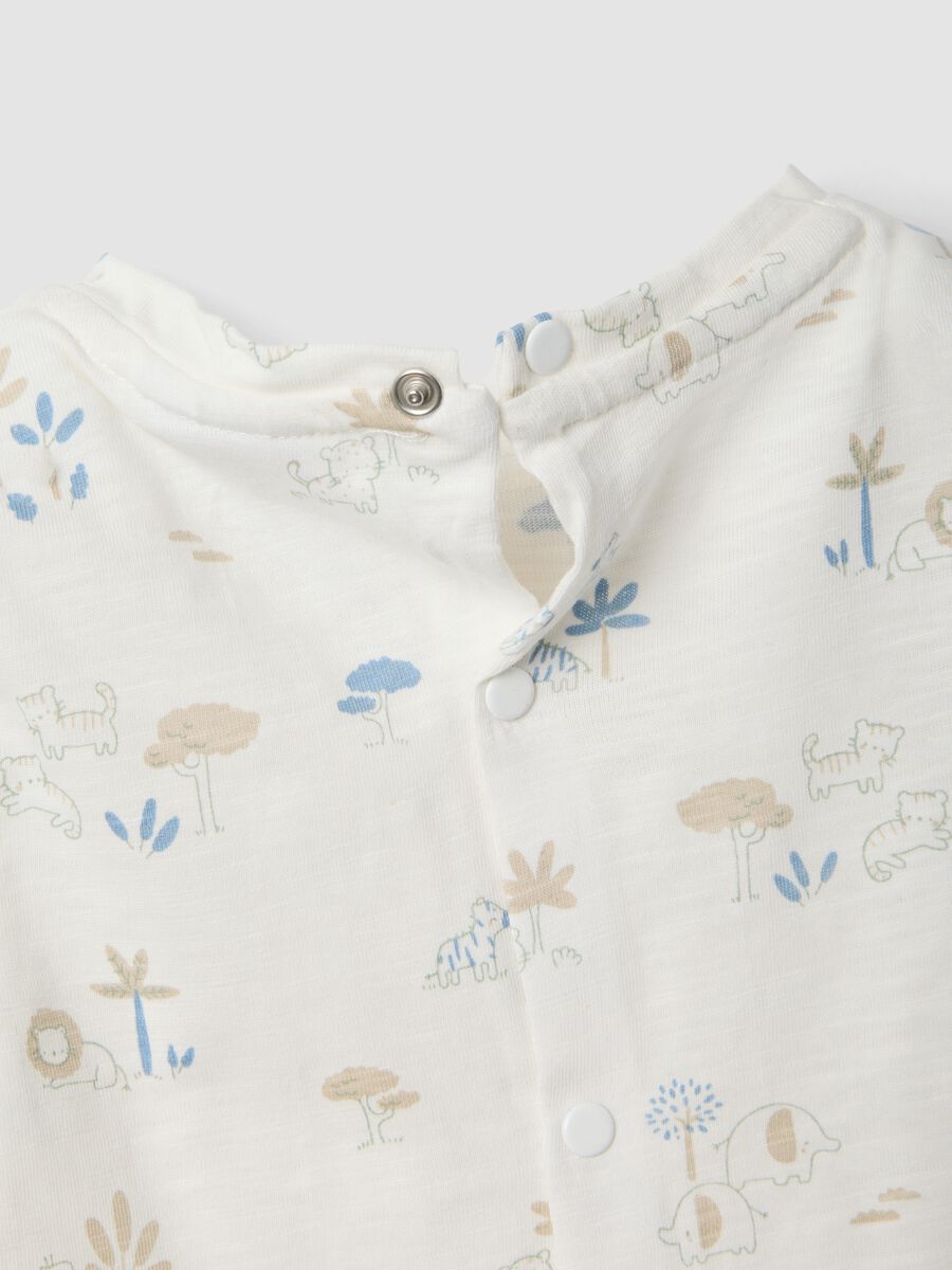 Multicolour pure cotton newborn set regular fit with prints_3