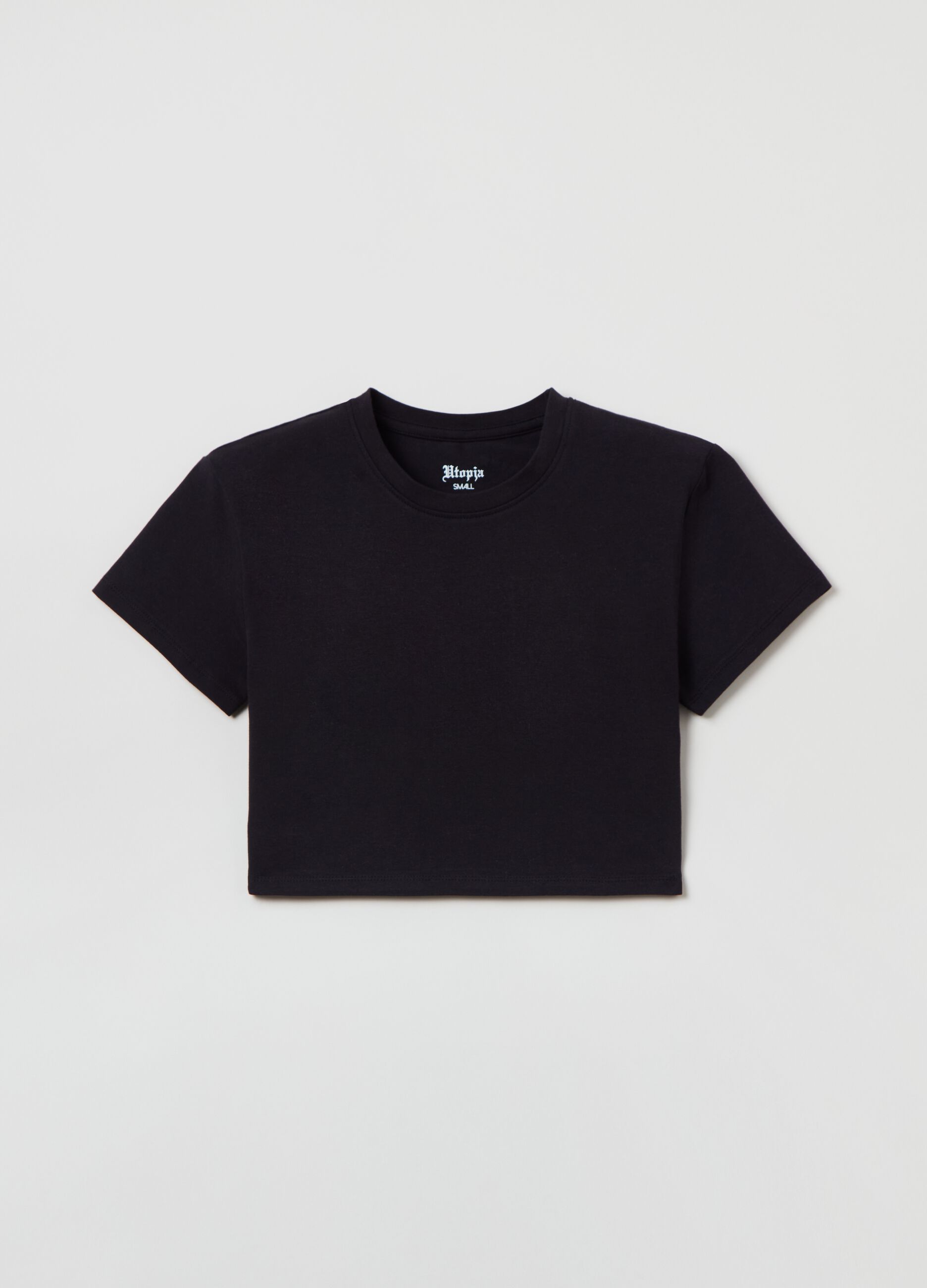 Crop T-shirt Black