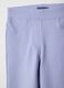 Slim Fit M&auml;dchen-Treggings aus violettem Stretch-Baumwolle_2