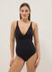 Black stretchy swimsuit_0