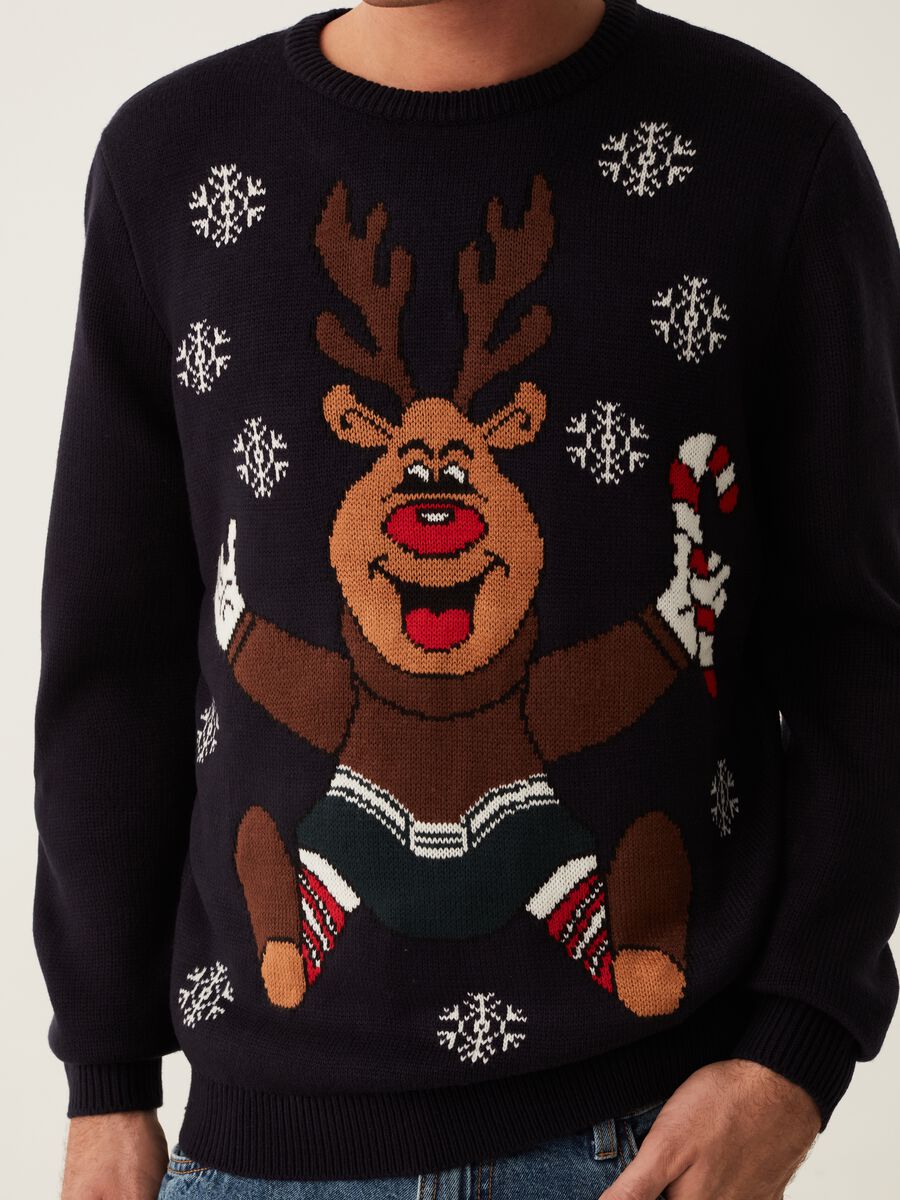 Christmas Jumper with Rudolph the Red-nosed Reindeer_3