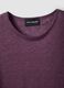 Violettes Kurzarm-T-Shirt aus reinem Leinen, Regular Fit_5