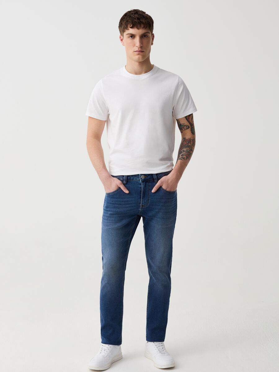 Jeans skinny fit cinque tasche_0