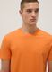 Orange Pure Cotton Short Sleeve Regular Fit T-shirt_3