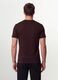 Brown organic cotton slim-fit short-sleeve T-shirt_2
