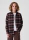 Flannel shirt with check pattern_0